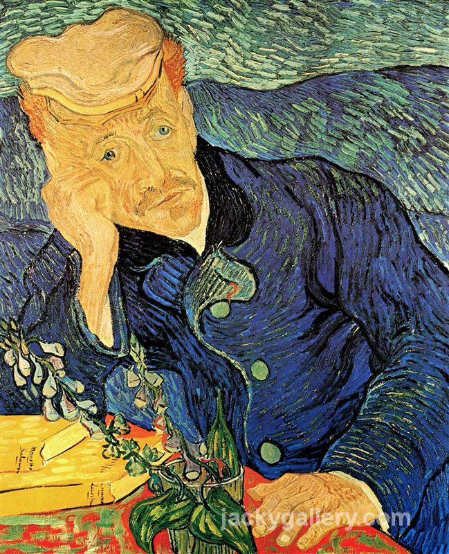 Dr. Paul Gachet, Van Gogh painting